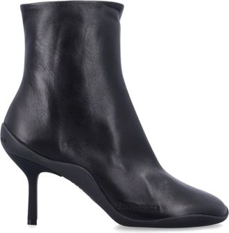 Balenciaga Shibuya 80mm Bootie - Dames - Laarzen met Hak - Zwart - 36 EU - Leer - Schoenen