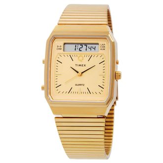 Timex Q Timex 1982 Reissue Quartz Analog-Digital Mens Watch TW2Y06000VQ
