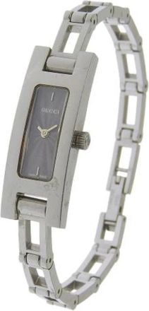 Gucci Pre-owned 3900L Polshorloge - Dames - Vintage Horloges - Zwart - ONE Size - Vintage