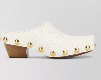 Bottega Veneta leather mules