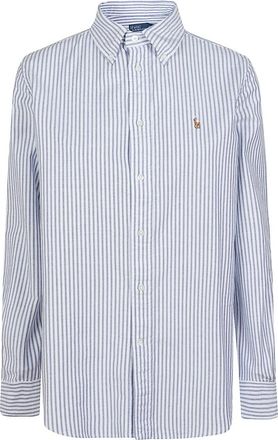 Ralph Lauren Overhemd met knoopsluiting - Dames - Overhemden - Wit - L - Katoen - Overhemden