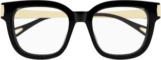 Chlo&eacute; Ch 0353O Optisch Montuur - Dames - Brillen - Zwart - 52 MM - Accessoires