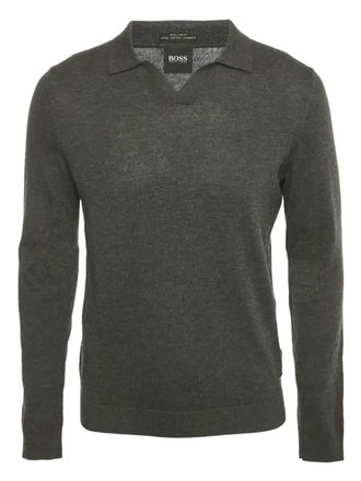 BOSS long-sleeves sweater - Grey
