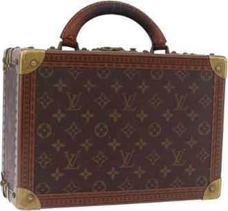 Louis Vuitton Pre-owned Vintage Trunk - Dames - Vintage Handtas - Bruin - ONE Size - Vintage