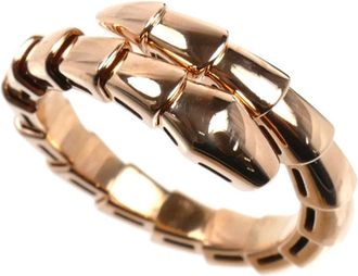 Bulgari Pink Gold (18K) Band Ring (Pre-Owned)