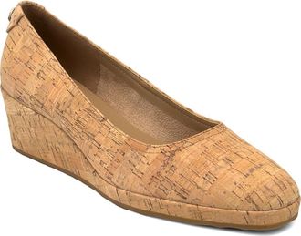 Aerosoles Roma Wedge Pump in Natural at Nordstrom, Size 8.5