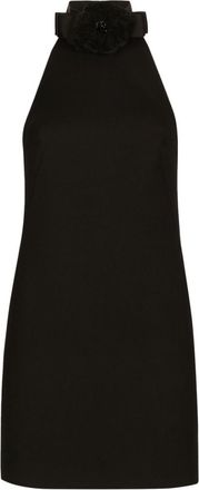 Dolce & Gabbana Black Wool mini dress