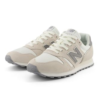 New Balance Sneaker NEW BALANCE 373, Damen, Gr. 37, moonbeam, sha, Leder, Textil, Schuhe Sneaker