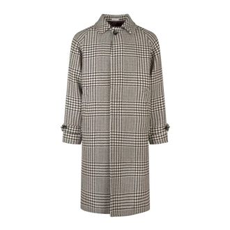 Breras Milano Single-Breasted Coats - Heren - Mantel - Bruin - S - Jassen