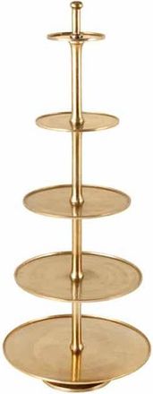 Global Interiors Grosse Xxl Etagere Abstract ø 60 / H 148 cm, 5-stufig