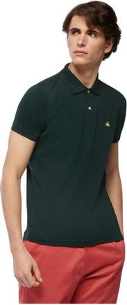 Brooks Brothers Golden Fleece Stretch Supima Polo Shirt - Heren - Polos - Groen - XL - Katoen - Tops