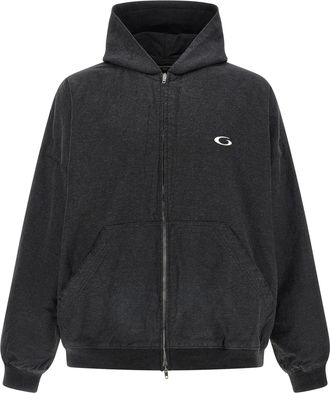 Balenciaga Trompe L Felpe Grigio-Uomo