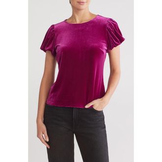 Parker Natalia Top in Beyond Fuschia at Nordstrom Rack, Size Medium