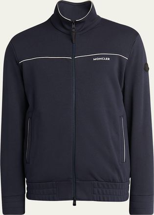 Moncler Mens Fleece Zip Jacket