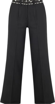 Lug von Siga Womens Maria Linen Pants In Black