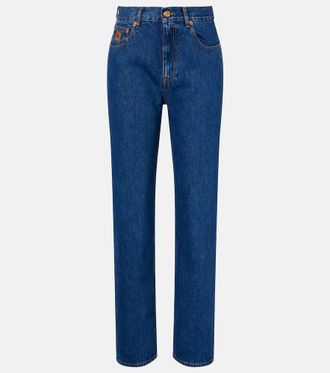 Blazé Milano Blazé Milano Paso mid-rise straight jeans