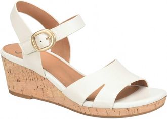 S&ouml;fft Womens Vanessa Sandal In Off White