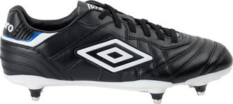 Umbro Mens Speciali Eternal Club Football Boots (Black/White/Royal Blue) - Black & Off-White - Size UK 8.5