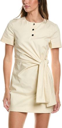 Toccin Leonie Henley Tie Front Mini Dress