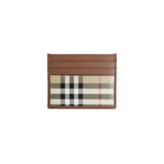 Burberry Check Card Case