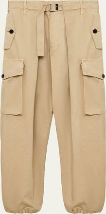 Loewe Mens Cargo Belted Trousers