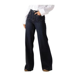 Mos Mosh MOS Mosh, Dames, Jeans, Blauw, Maat: W32 Katoen