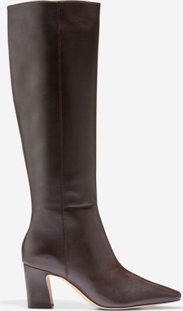 Cole Haan Womens Blanche Snip Toe Tall Boots - Brown Size 10.5