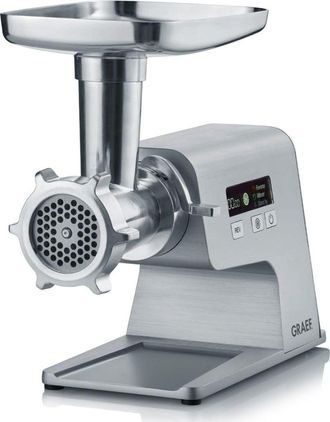 GRAEF Picadora De Carne Fw 500 Picadora Plateada Potente 400w