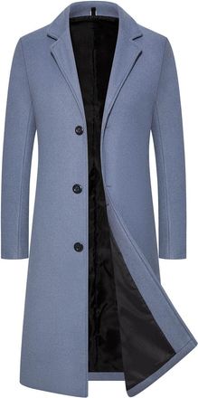 Generic Cocila Big Promotion Lightning Deals 3X Lightweight Jackets for Men Stand Collar Long Sleeve Zipper Fly Pocket Jacket Coat Mens Long Black Coat Cyclin