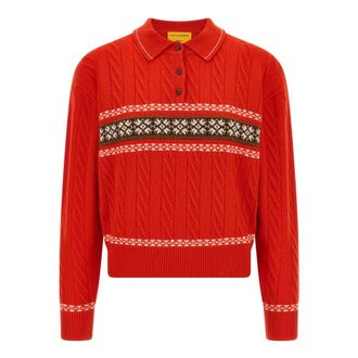 Guest In Residence Dames, Truien, Rood, Maat: M Wol