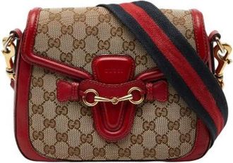 Gucci Pre-owned Cross Body Bags, female, Multicolor, Size: ONE SIZE Pre-owned Vintage Cross Body Bag