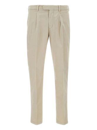 Devore Incipit silk-blend trousers - Neutrals