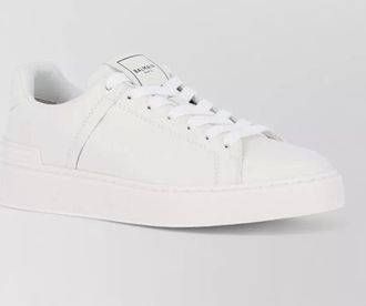 Balmain leather low-top sneakers