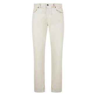 Diesel Slim-fit Jeans, male, White, Size: W34 Light Straight Jeans