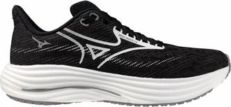 Mizuno Womens Wave Rider 29 Wide Shoes In Black Sand/white