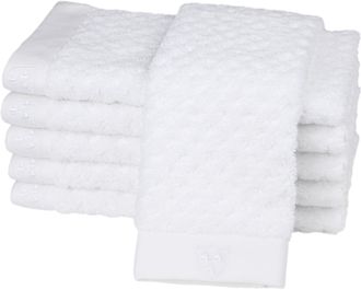 ROSS Gästehandtücher »Harmony« 100 % Baumwolle, Hoch Tief Struktur, viele Farben