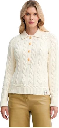 Bally Dames, Truien, Beige, Maat: XS Wol