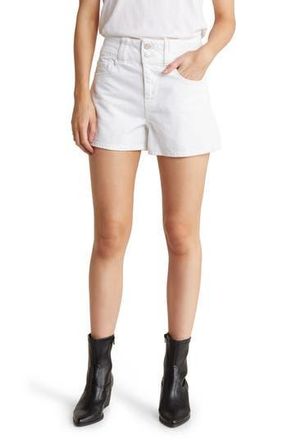 Frame Denim Triple Binding Cotton Shorts in Blanc at Nordstrom Rack, Size 24