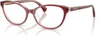Ralph Lauren 55mm Oval optical glasses in Violet at Nordstrom