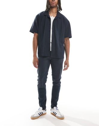 Levi's 512 - Jeans slim affusolati lavaggio scuro-Blu navy