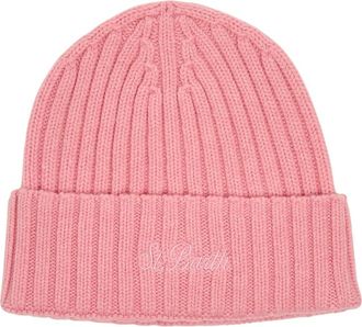 MC2 Saint Barth Wengen Beanie - Heren - Hoeden - Roze - ONE Size - Wol - Accessoires