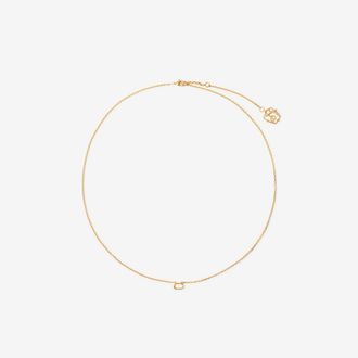 Burberry Charm Fine Chain Necklace