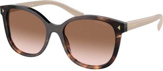 Prada PR 22ZSF Asian Fit 07R0A6 Womens Sunglasses Tortoiseshell Size 55