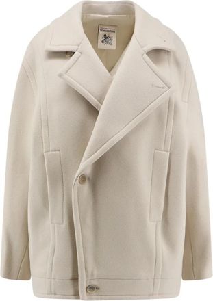 Semicouture Donna, Cappotti, Beige, M, new