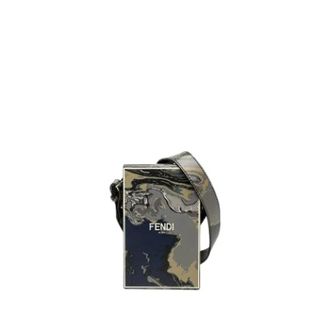 Fendi Pre-owned Vintage Crossbody Bag - Dames - Pre-owned - Grijs - Maat: ONE Size Leer