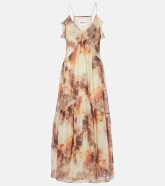 Isabel Marant Printed cotton midi dress