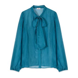 Oltre Mujer, Blusas y Camisas, Azul, Talla: 2XL