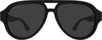 Gucci Sunglasses Gg2088 S 001 Black/Grey Men