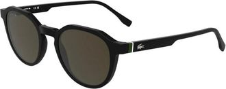Lacoste Authentieke Stijlvolle Brillen- Premium Kwaliteit! - Heren - Zonnebrillen - Zwart - 51 MM - Accessoires