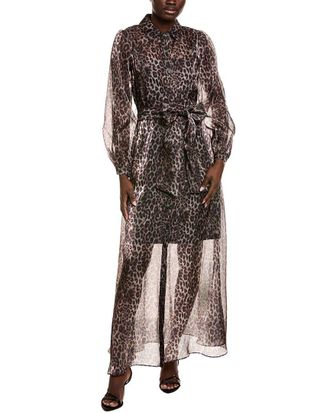 Julia Jordan Organza Shirtdress
